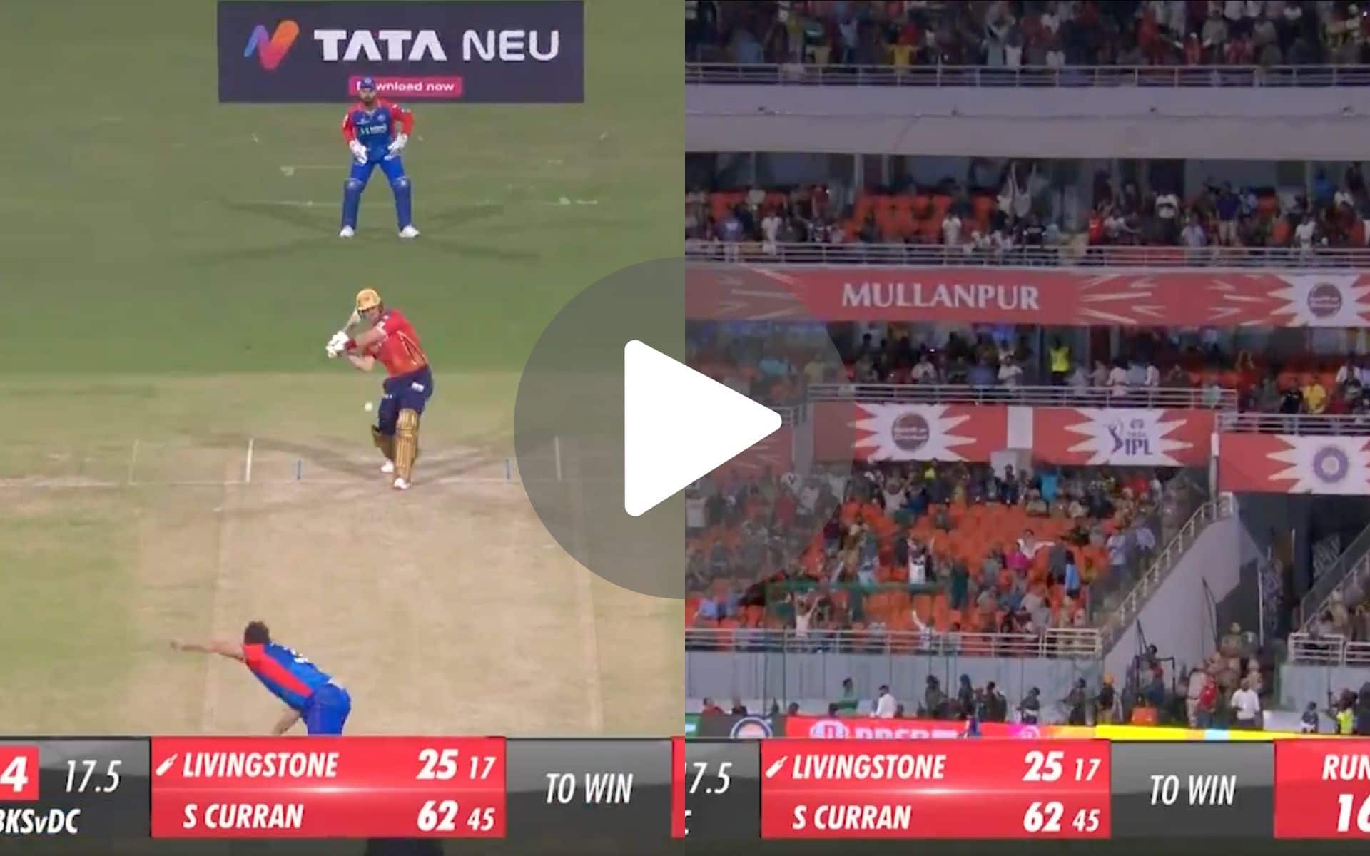 [Watch] Liam Livingstone Smacks Mitchell Marsh With Game-Changing Maximum